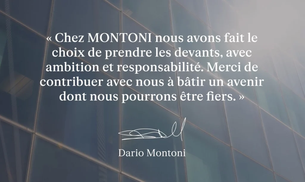 Groupe Montoni - Dévoilement du premier rapport ESG 2025