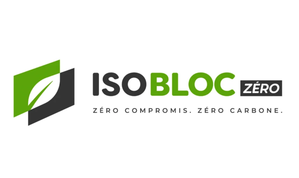 Isobloc Zéro - Logo Horizontal 2025